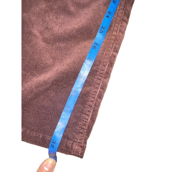 COLDWATER CREEK Women's Size 4 Burgundy Corduroy Bootcut Jeans Retail $69.95 - Picture 5 of 12